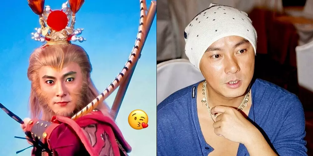 Beda penampilan aktor mandarin  Instagram 