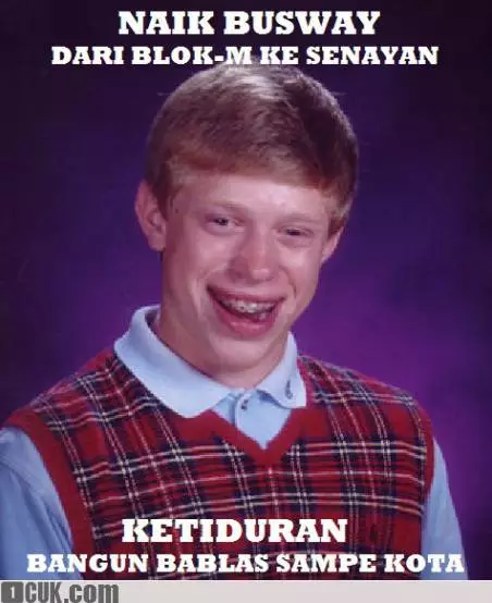 meme naik bus kota berbagai sumber