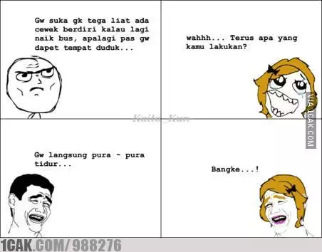 meme naik bus kota berbagai sumber