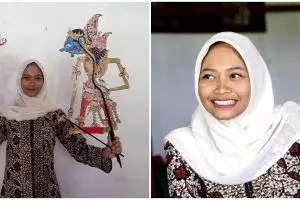 Rizki Rahma, dalang cantik Jogja yang punya banyak prestasi