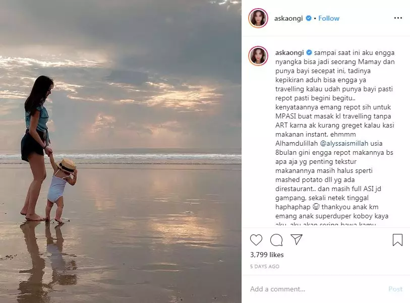 Askaongi ungkap prilaku buruk Aliff Alli selama menikah Instagram Askaongi ungkap prilaku buruk Aliff Alli selama menikah Instagram