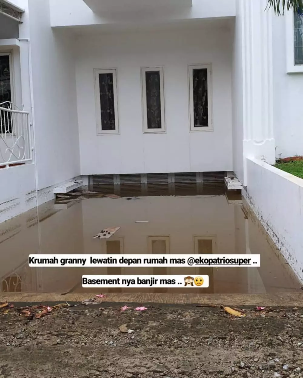 Rumah Eko usai banjir Instagram 