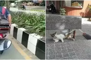 10 Potret lucu orang lagi kepepet, idenya ada-ada saja