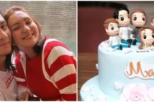 10 Momen kejutan ultah Donna Agnesia, isi kuenya tak terduga