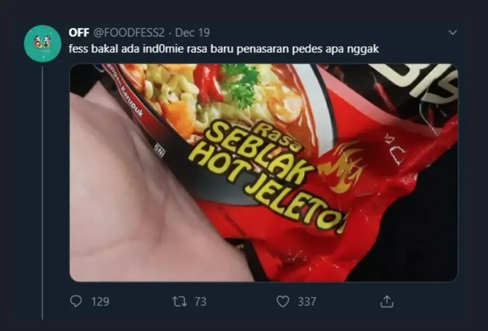Viral foto disinyalir bungkus Indomie rasa baru, ini 3 faktanya berbagai sumber Viral foto disinyalir bungkus Indomie rasa baru, ini 3 faktanya berbagai sumber