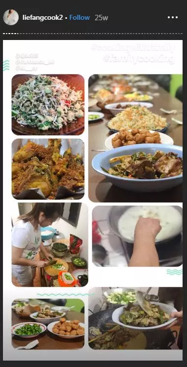  Fifin masak di keseharian Instagram 