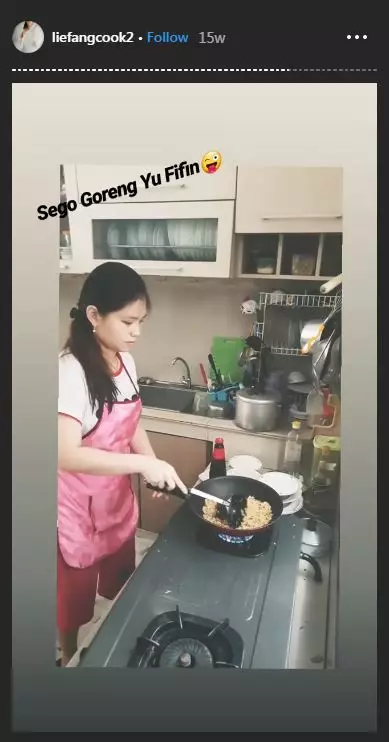  Fifin masak di keseharian Instagram 