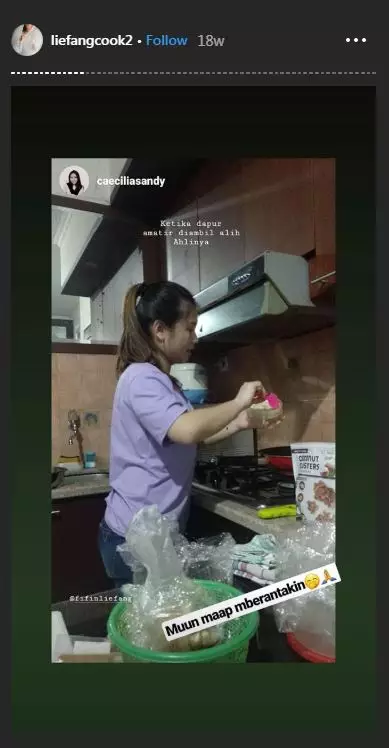  Fifin masak di keseharian Instagram 