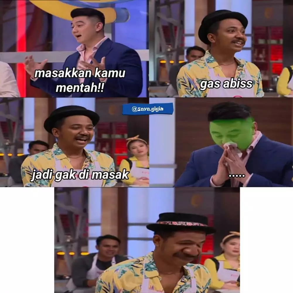 ngerjain juri Masterchef instagram  ngerjain juri Masterchef instagram