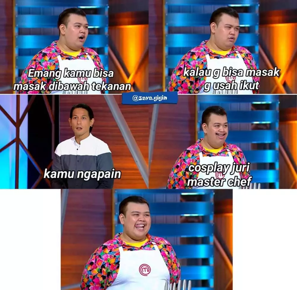 ngerjain juri Masterchef instagram  ngerjain juri Masterchef instagram