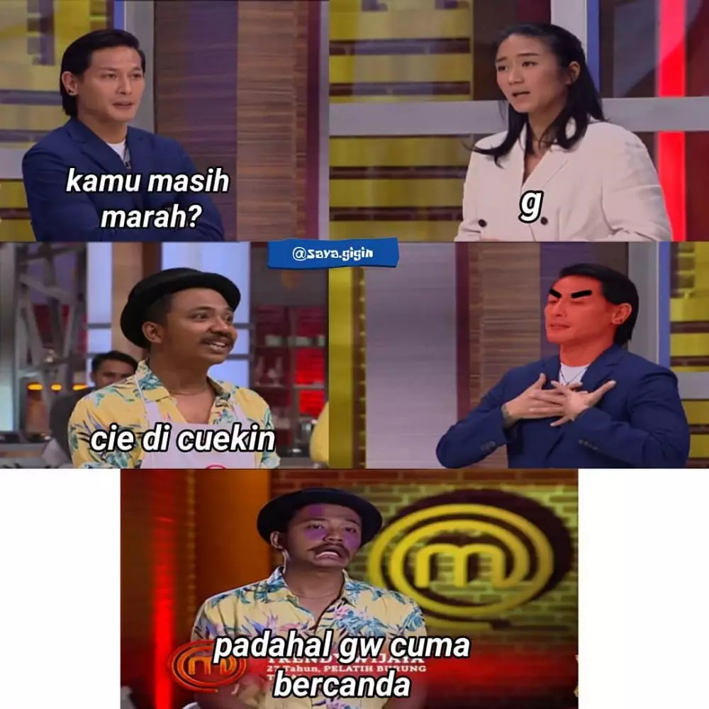 ngerjain juri Masterchef instagram  ngerjain juri Masterchef instagram