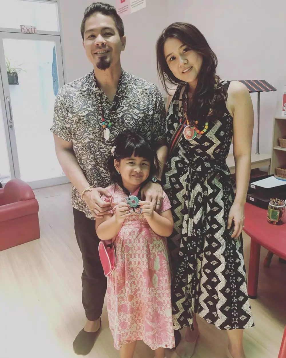 Bams Eks Samsons keluarga instagram 