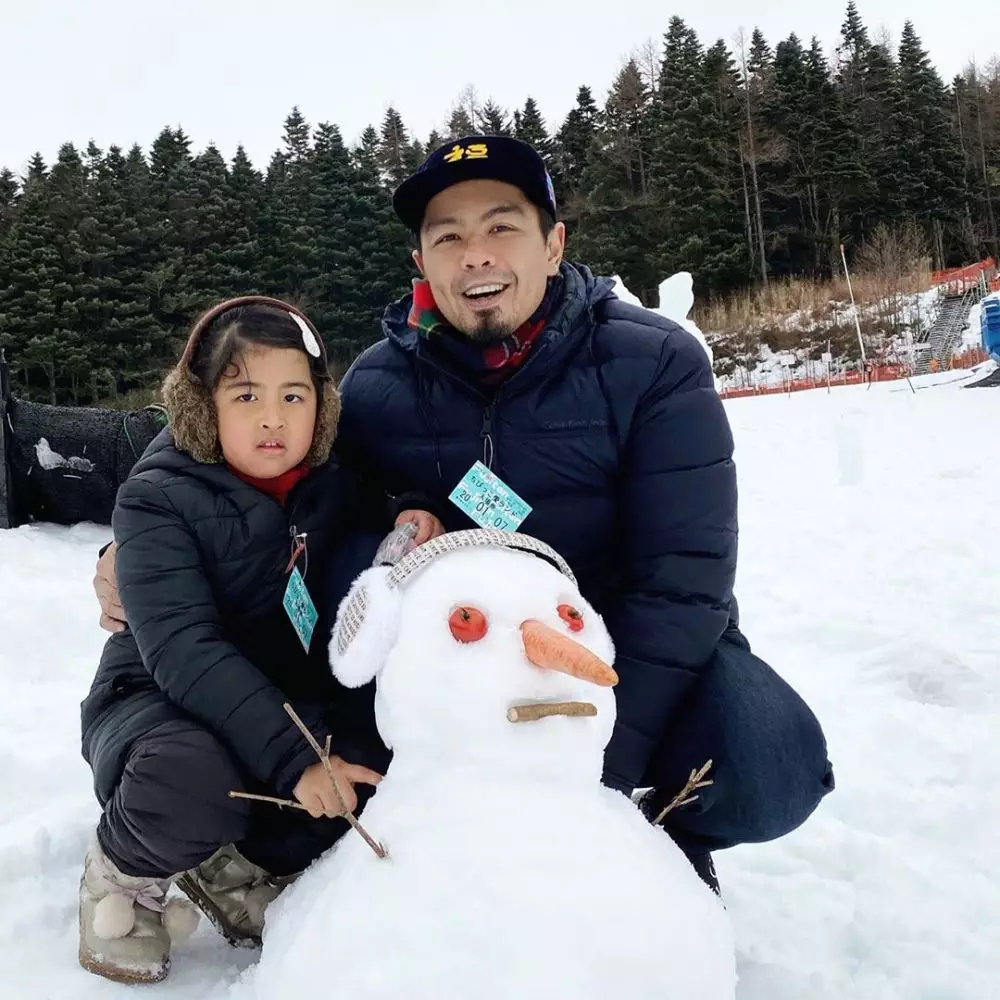 Bams Eks Samsons keluarga instagram 