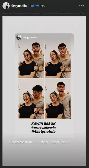 bridal shower Marcell Darwin berbagai sumber