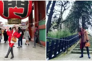 10 Potret liburan Zaskia Gotik di Jepang, gayanya curi perhatian