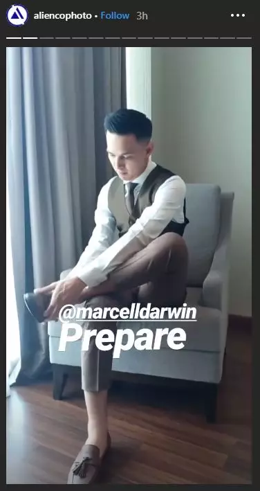 7 Momen pernikahan Marcell Darwin dan Nabila Faisal, simpel elegan Instagram/@marcelldarwin