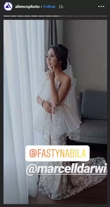 7 Momen pernikahan Marcell Darwin dan Nabila Faisal, simpel elegan Instagram/@marcelldarwin