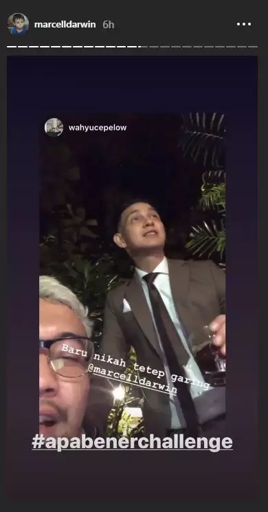 private party marcell darwin  Instagram 