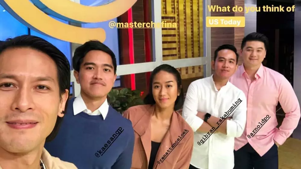 Gibran & Kaesang juri MasterChef berbagai sumber