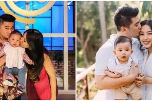 8 Potret Chef Arnold dan istri momong anak, seru dan kompak