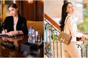 10 Gaya glamor Siwi Widi, pramugari yang punya koleksi tas mewah