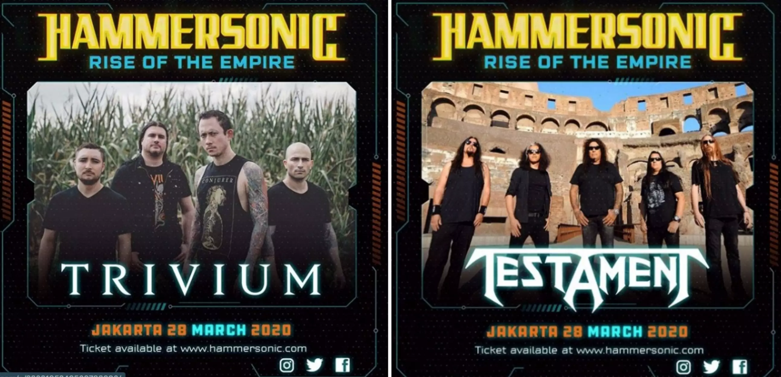 Inilah 27 band yang bakal mengisi Hammersonic 2020, cadas abis