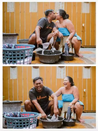 pemotretan unik cuci baju  Facebook 