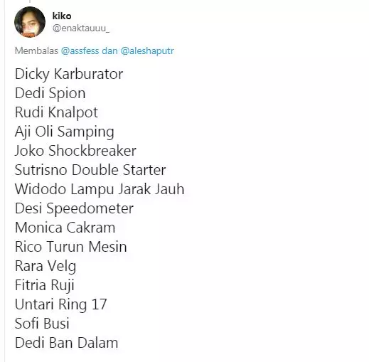 Nama bayi unsur motor © 2020 brilio.net