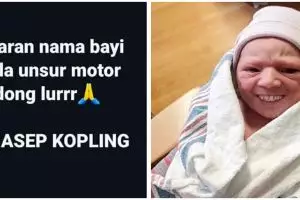 20 Nama bayi dengan unsur motor ini bikin ngakak nangis