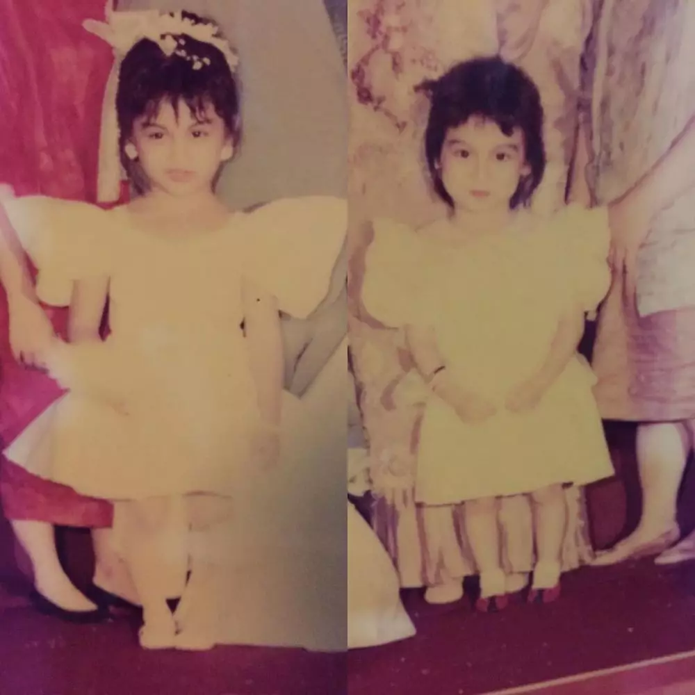 masa kecil sandra dewi © 2020 brilio.net