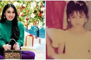 8 Potret masa kecil Sandra Dewi, parasnya tak banyak berubah