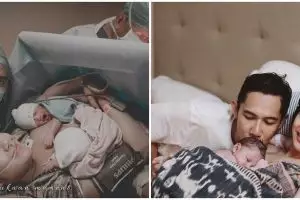 Family portrait 20 seleb usai melahirkan, penuh kebahagiaan