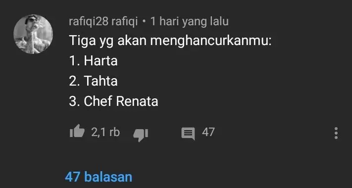 komentar lucu warganet medsos masterchef © berbagai sumber