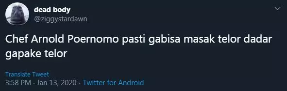 komentar lucu warganet medsos masterchef © berbagai sumber