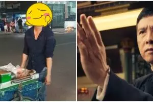 Viral penjual es tung tung mirip Donnie Yen bintang IP Man