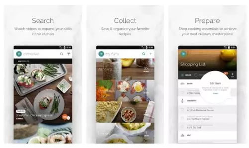Aplikasi aneka resep freepik.com