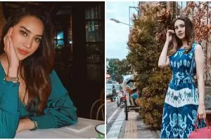 7 Pesona Anya Geraldine kenakan hijab, auranya terpancar