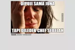 10 Meme lucu ini suarakan isi hati kontestan MasterChef
