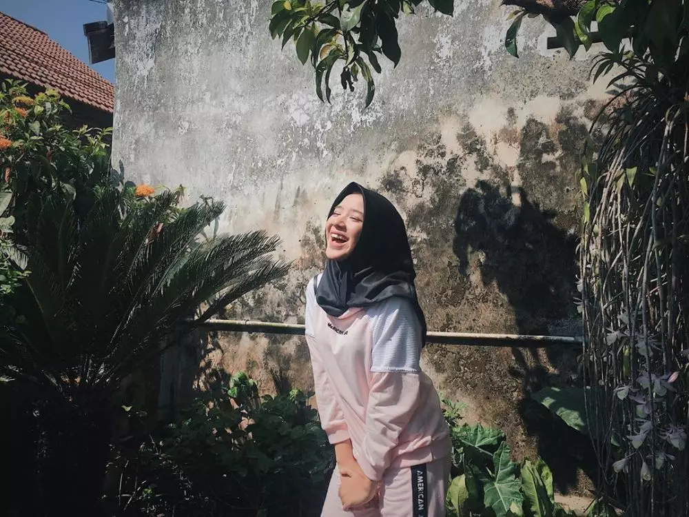 potret Tiara Idol berhijab  Instagram