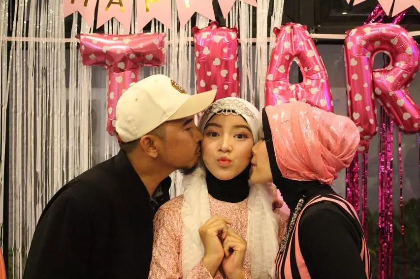 potret Tiara Idol berhijab  Instagram