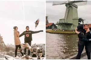 10 Foto bulan madu Citra Kirana & Rezky Aditya keliling Eropa
