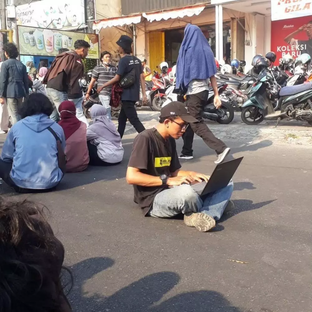 momen gue nggak ikutan  Istimewa