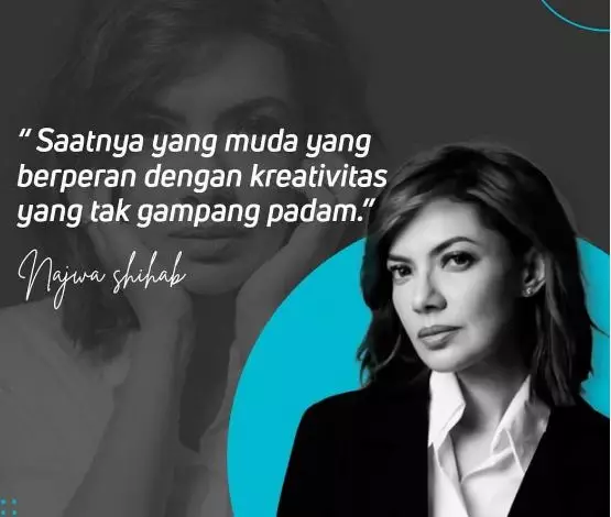 Kata-kata motivasi Najwa Shihab © berbagai sumber Kata-kata motivasi Najwa Shihab © berbagai sumber