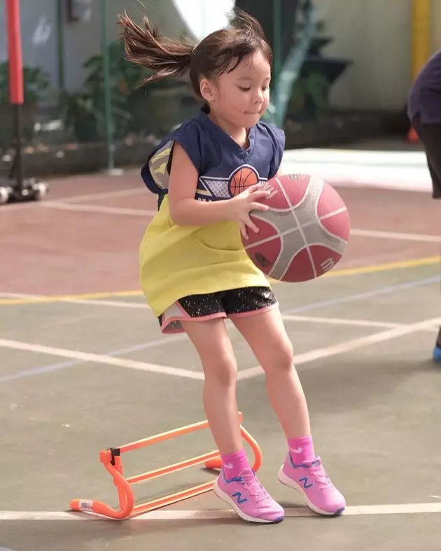 Aksi anak seleb saat olahraga ini gemesin Instagram 