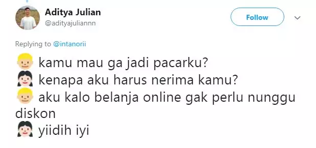 alasan jadi pacar berbagai sumber