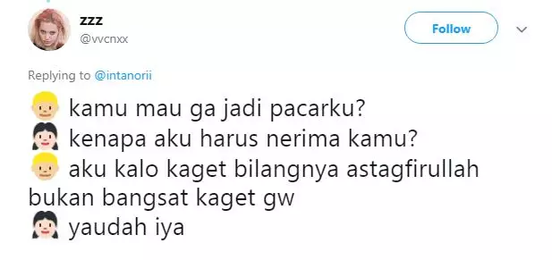 alasan jadi pacar berbagai sumber