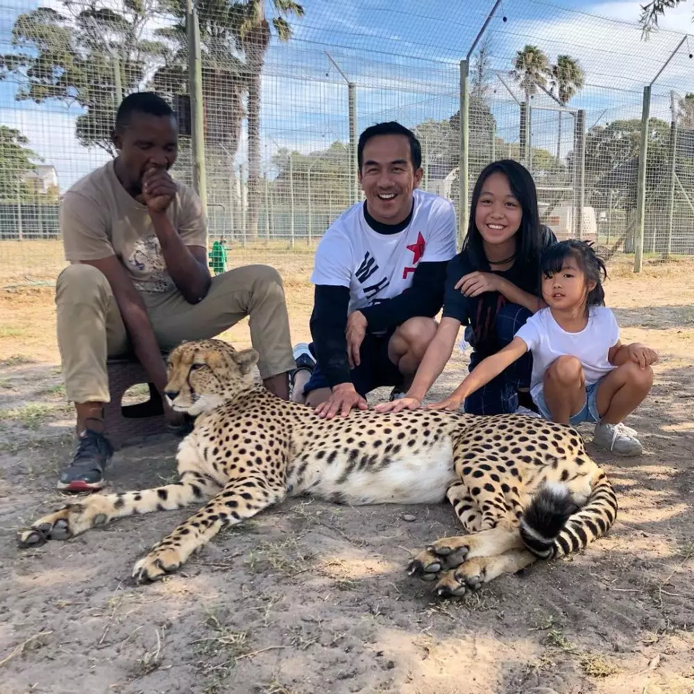 Aktor laga Tanah Air & putrinya Instagram   Aktor laga Tanah Air & putrinya Instagram