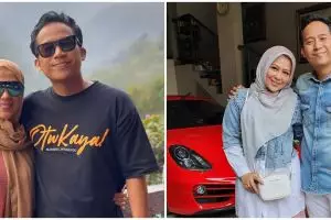 6 Potret ulang tahun Shanty istri Denny Cagur ke-35, kadonya cek