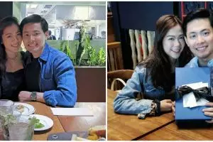 8 Momen lamaran Danita eks girlband Princess di kapal pesiar