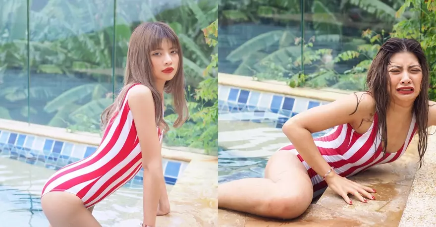 aksi lucu cewek cantik bongkar beda di foto dan realita ini nampol Twitter/@ViennaDoLL aksi lucu cewek cantik bongkar beda di foto dan realita ini nampol Twitter/@ViennaDoLL